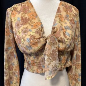 Peach Crop Blouse