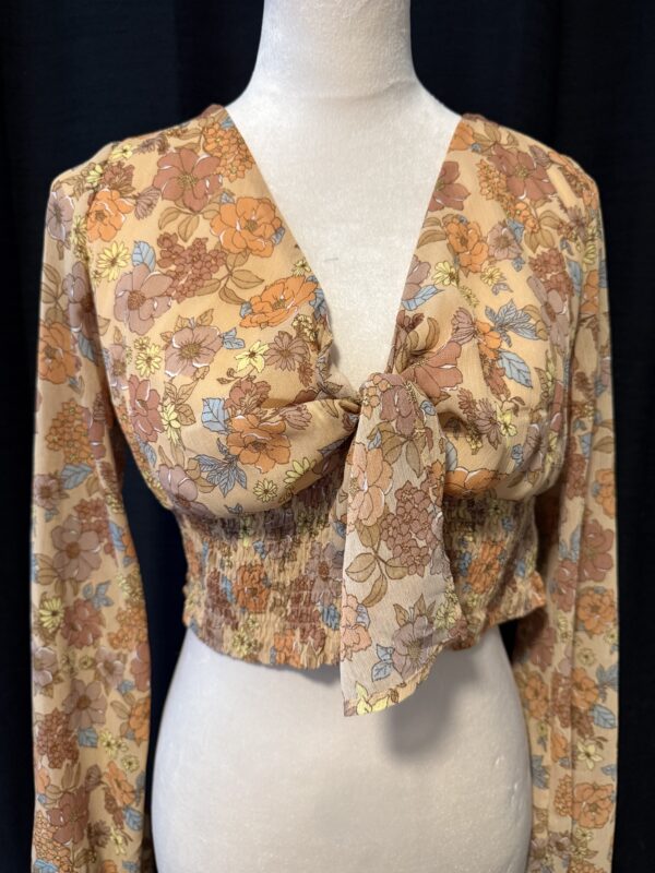 Peach Crop Blouse