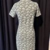 Mirrou Green/White Fitted Floral Dress - Image 2