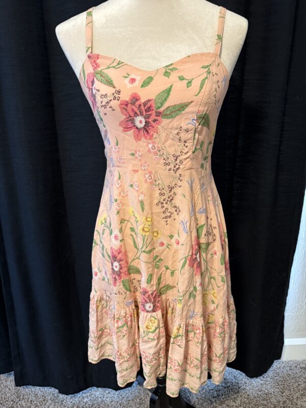 Pink Floral Dress - Image 2