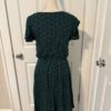 Dark Green and Black Print Dress - Image 5