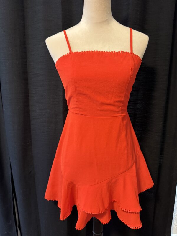 Red Ribbon Bowtie Dress