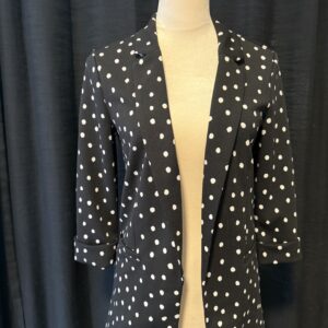 Polka Dot Blazer