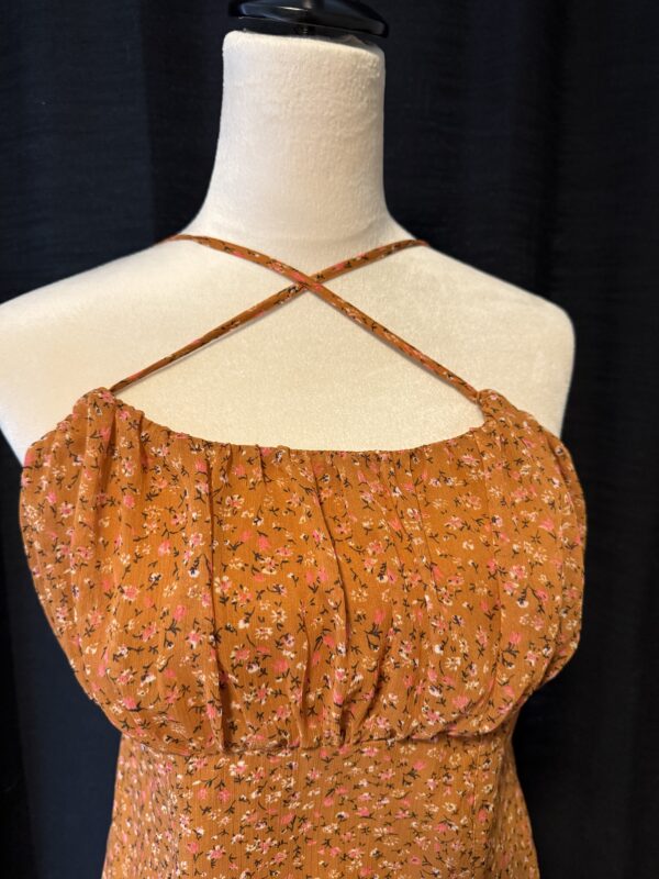 Peaches Print Cross Dress - Image 4
